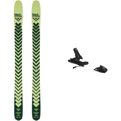 Blackcrows - Packs (skis + fix) - Skis freeride - Pack Anima 2026 pour Homme - Vert - Publicité Blackcrows - Packs (skis + fix) - Skis freeride - Pack Anima 2026 pour Homme - Vert - Publicité