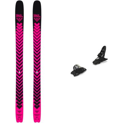 Blackcrows - Packs (skis + fix) - Skis freeride big mountain - Pack Corvus 2026 pour Homme en Bois - Noir - Publicité Blackcrows - Packs (skis + fix) - Skis freeride big mountain - Pack Corvus 2026 pour Homme en Bois - Noir - Publicité