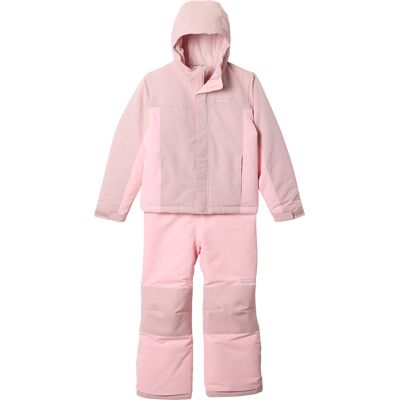 Columbia - Ensemble de ski imperméable - Buga IV Set Mineral Pink Satin Pink en Nylon - Taille Enfant 154,5-158,5 - Rose - Publicité Columbia - Ensemble de ski imperméable - Buga IV Set Mineral Pink Satin Pink en Nylon - Taille Enfant 154,5-158,5 - Rose - Publicité