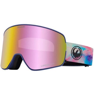Dragon - Masque de ski - NFX2 Sunset - Lumalens Pink Ion + Lumalens Violet - Blanc - Publicité Dragon - Masque de ski - NFX2 Sunset - Lumalens Pink Ion + Lumalens Violet - Blanc - Publicité