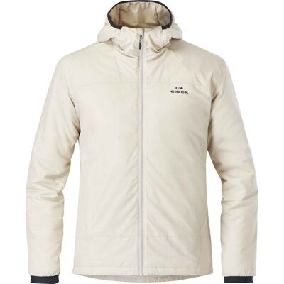 Eider - Doudoune technique isolante en PrimaLoft® P.U.R.E™ - M Roc Primaloft Hood Jkt Beige pour Homme - Taille L - Publicité Eider - Doudoune technique isolante en PrimaLoft® P.U.R.E™ - M Roc Primaloft Hood Jkt Beige pour Homme - Taille L - Publicité