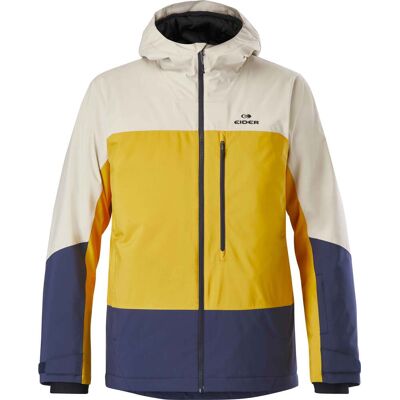 Eider - Veste de ski isolante - M Becca 2L Insulated Jkt Mimoza pour Homme - Taille XL - Jaune - Publicité Eider - Veste de ski isolante - M Becca 2L Insulated Jkt Mimoza pour Homme - Taille XL - Jaune - Publicité