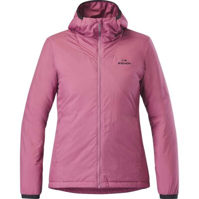 Eider - Doudoune technique isolante en PrimaLoft® P.U.R.E™ - W Roc Primaloft Hood Jkt Deco Mauve pour Femme - Taille L - Rose - Publicité Eider - Doudoune technique isolante en PrimaLoft® P.U.R.E™ - W Roc Primaloft Hood Jkt Deco Mauve pour Femme - Taille L - Rose - Publicité