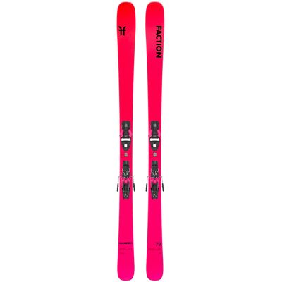 Faction - Packs (skis + fix) - Pack skis de piste / all-mountain - Dancer 79 SYS Pink + Strive 11 2026 en Bois - Taille 184 cm - Publicité Faction - Packs (skis + fix) - Pack skis de piste / all-mountain - Dancer 79 SYS Pink + Strive 11 2026 en Bois - Taille 184 cm - Publicité