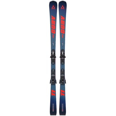Fischer - Curv Ti Twin - Powerrail rs - Ski ensemble - Publicité Fischer - Curv Ti Twin - Powerrail rs - Ski ensemble - Publicité