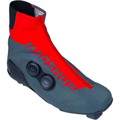 Madshus - Chaussures de ski nordique classique - Race Pro Boa 2 Classic pour Homme - Taille 43 - Gris - Publicité Madshus - Chaussures de ski nordique classique - Race Pro Boa 2 Classic pour Homme - Taille 43 - Gris - Publicité