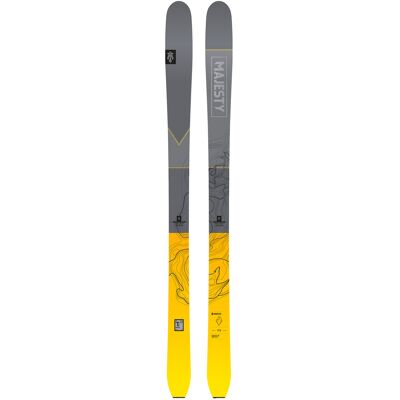 Majesty - Skis all-mountain - Havoc 90 Ti 2026 en Bois - Taille 172 cm - Jaune - Publicité Majesty - Skis all-mountain - Havoc 90 Ti 2026 en Bois - Taille 172 cm - Jaune - Publicité