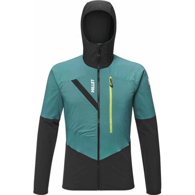 Millet - Veste de ski de randonnée - Rutor XCS Air Hoodie M Bottle Black pour Homme - Taille XL - Vert - Publicité Millet - Veste de ski de randonnée - Rutor XCS Air Hoodie M Bottle Black pour Homme - Taille XL - Vert - Publicité