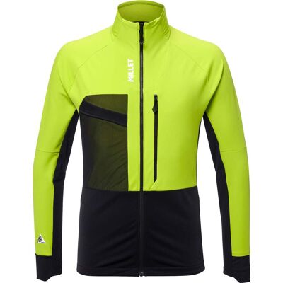 Millet - Veste de ski de randonnée - Pierra Ment Jkt M Macaw Green Black pour Homme en Silicone - Taille L - Vert - Publicité Millet - Veste de ski de randonnée - Pierra Ment Jkt M Macaw Green Black pour Homme en Silicone - Taille L - Vert - Publicité