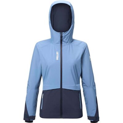 Millet - Veste de ski - Grands Montets Jkt W Coronet Blue Saphir pour Femme - Taille XS - Bleu - Publicité Millet - Veste de ski - Grands Montets Jkt W Coronet Blue Saphir pour Femme - Taille XS - Bleu - Publicité