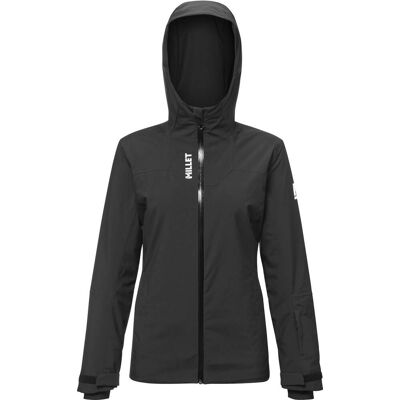 Millet - Veste de ski - Brevent Jkt W Black pour Femme - Taille L - Noir - Publicité Millet - Veste de ski - Brevent Jkt W Black pour Femme - Taille L - Noir - Publicité