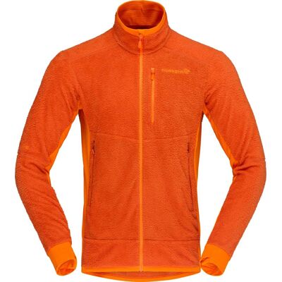 Norrona - Polaire légère et respirante zippée - Falketind Warm1 Active Jacket M Gold Flame Exuberance pour Homme - Taille M - Orange - Publicité Norrona - Polaire légère et respirante zippée - Falketind Warm1 Active Jacket M Gold Flame Exuberance pour Homme - Taille M - Orange - Publicité