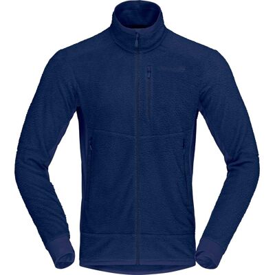 Norrona - Polaire légère et respirante - Falketind Warm1 Active Jacket M Indigo Night pour Homme - Taille XL - Navy - Publicité Norrona - Polaire légère et respirante - Falketind Warm1 Active Jacket M Indigo Night pour Homme - Taille XL - Navy - Publicité