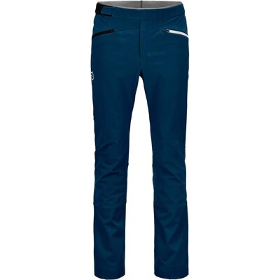 Ortovox - Pantalon de ski de randonnée - Col Becchei Pants M Deep Ocean pour Homme - Taille S - Navy - Publicité Ortovox - Pantalon de ski de randonnée - Col Becchei Pants M Deep Ocean pour Homme - Taille S - Navy - Publicité