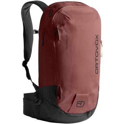 Ortovox - Sac à dos de ski - Free Rider 20S Chestnut - Rouge - Publicité Ortovox - Sac à dos de ski - Free Rider 20S Chestnut - Rouge - Publicité
