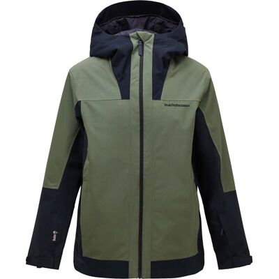 Peak Performance - Veste de ski isolante - M Rider Tech 2L Insulated Shell Jacket Pine Needle Black pour Homme - Taille L - Vert - Publicité Peak Performance - Veste de ski isolante - M Rider Tech 2L Insulated Shell Jacket Pine Needle Black pour Homme - Taille L - Vert - Publicité