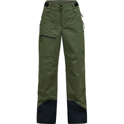 Peak Performance - Pantalon isolant en GORE-TEX - W Alpine Gore-Tex 2L Insulated Pants Pine Needle pour Femme - Taille S - Vert - Publicité Peak Performance - Pantalon isolant en GORE-TEX - W Alpine Gore-Tex 2L Insulated Pants Pine Needle pour Femme - Taille S - Vert - Publicité