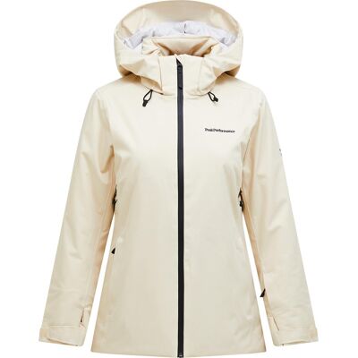 Peak Performance - Veste de ski isolante - W Anima 2L Insulated Jacket Sand Fog pour Femme - Taille M - Beige - Publicité Peak Performance - Veste de ski isolante - W Anima 2L Insulated Jacket Sand Fog pour Femme - Taille M - Beige - Publicité