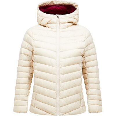 Peak Performance - Doudoune légère et isolante - W Frost Down Hood Jacket Sand Fog pour Femme - Taille M - Blanc - Publicité Peak Performance - Doudoune légère et isolante - W Frost Down Hood Jacket Sand Fog pour Femme - Taille M - Blanc - Publicité