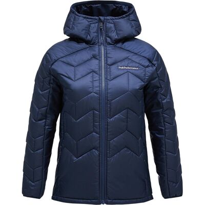 Peak Performance - Doudoune légère et polyvalente - W Elevate Liner Hood Blue Shadow pour Femme - Taille L - Bleu - Publicité Peak Performance - Doudoune légère et polyvalente - W Elevate Liner Hood Blue Shadow pour Femme - Taille L - Bleu - Publicité