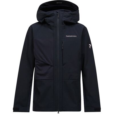 Peak Performance - Veste imperméable de ski de randonnée - M Ascent Softshell Jacket Black pour Homme en Softshell - Taille M - Noir - Publicité Peak Performance - Veste imperméable de ski de randonnée - M Ascent Softshell Jacket Black pour Homme en Softshell - Taille M - Noir - Publicité