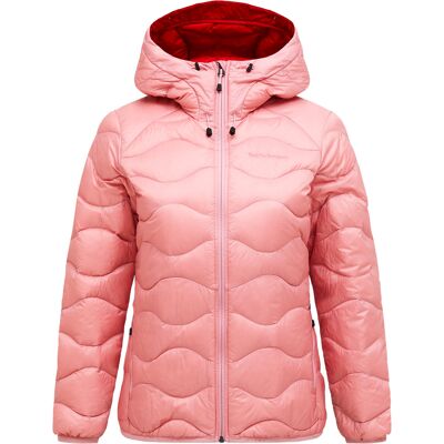 Peak Performance - Doudoune déperlante et coupe-vent - W Helium Down Hood Jacket Warm Blush Red Pompeian pour Femme - Taille M - Rose - Publicité Peak Performance - Doudoune déperlante et coupe-vent - W Helium Down Hood Jacket Warm Blush Red Pompeian pour Femme - Taille M - Rose - Publicité