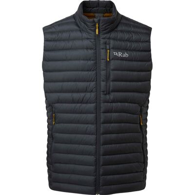 Rab - Doudoune sans manches en duvet - Microlight Vest Beluga pour Homme - Taille M - Gris - Publicité Rab - Doudoune sans manches en duvet - Microlight Vest Beluga pour Homme - Taille M - Gris - Publicité