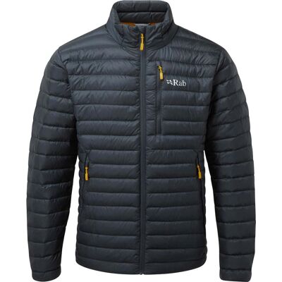 Rab - Doudoune chaude en duvet - Microlight Jacket Beluga pour Homme - Taille S - Gris - Publicité Rab - Doudoune chaude en duvet - Microlight Jacket Beluga pour Homme - Taille S - Gris - Publicité
