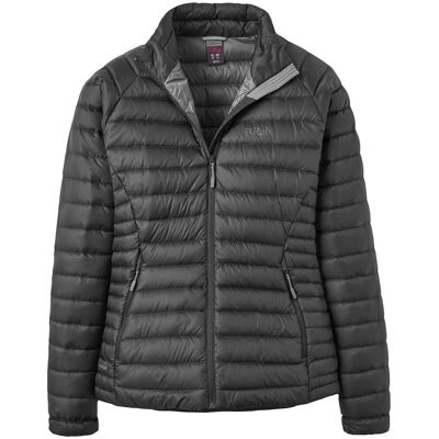 Rab - Doudoune chaude en duvet - Microlight Jacket W Black pour Femme - Taille S - Noir - Publicité Rab - Doudoune chaude en duvet - Microlight Jacket W Black pour Femme - Taille S - Noir - Publicité