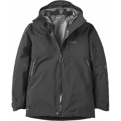 Rab - Veste de ski de randonnée en GORE-TEX ePE - Khroma Diffuse GTX Jacket Black pour Homme - Taille M - Noir - Publicité Rab - Veste de ski de randonnée en GORE-TEX ePE - Khroma Diffuse GTX Jacket Black pour Homme - Taille M - Noir - Publicité