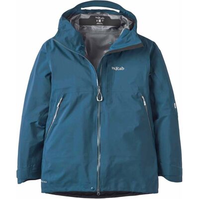 Rab - Veste de ski de randonnée en GORE-TEX ePE - Khroma Diffuse GTX Jacket Tempest Blue pour Homme - Taille M - Bleu - Publicité Rab - Veste de ski de randonnée en GORE-TEX ePE - Khroma Diffuse GTX Jacket Tempest Blue pour Homme - Taille M - Bleu - Publicité