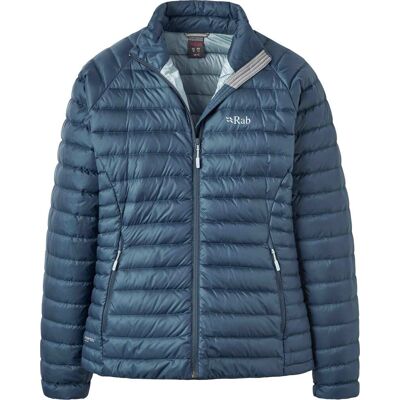 Rab - Doudoune chaude en duvet - Microlight Jacket W Tempest Blue pour Femme - Taille S - Bleu - Publicité Rab - Doudoune chaude en duvet - Microlight Jacket W Tempest Blue pour Femme - Taille S - Bleu - Publicité