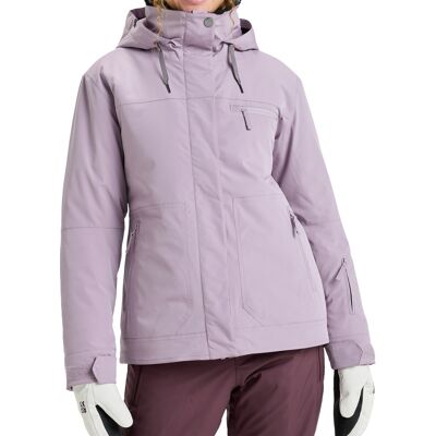 Roxy - Veste de ski légère - Brylee Jacket Nirvana pour Femme - Taille L - Violet - Publicité Roxy - Veste de ski légère - Brylee Jacket Nirvana pour Femme - Taille L - Violet - Publicité