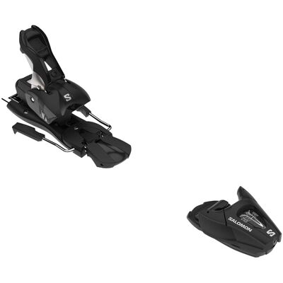 Salomon - Fixation de ski alpin - L7 GW Black/Silver Met - Taille Enfant 100 mm - Noir - Publicité Salomon - Fixation de ski alpin - L7 GW Black/Silver Met - Taille Enfant 100 mm - Noir - Publicité