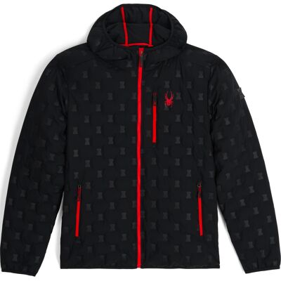 Spyder - Doudoune chaude en duvet de canard - Zenith Hooded Down Jacket Black pour Homme - Taille M - Noir - Publicité Spyder - Doudoune chaude en duvet de canard - Zenith Hooded Down Jacket Black pour Homme - Taille M - Noir - Publicité