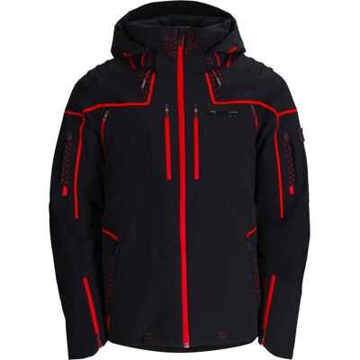 Spyder - Veste de ski imperméable et chaude en Primaloft® - Pinnacle Jacket Black pour Homme - Taille M - Noir - Publicité Spyder - Veste de ski imperméable et chaude en Primaloft® - Pinnacle Jacket Black pour Homme - Taille M - Noir - Publicité