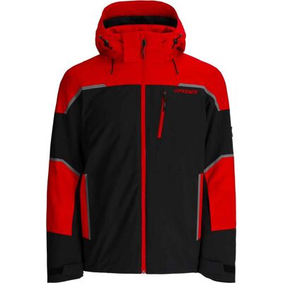 Spyder - Veste de ski imperméable et chaude - Chambers Jacket Black Escape pour Homme - Taille M - Noir - Publicité Spyder - Veste de ski imperméable et chaude - Chambers Jacket Black Escape pour Homme - Taille M - Noir - Publicité