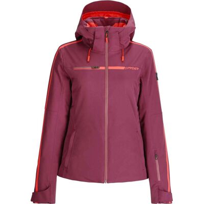 Spyder - Veste de ski imperméable et chaude en Primaloft® - Titania Jacket Acai pour Femme - Taille 44 - Rose - Publicité Spyder - Veste de ski imperméable et chaude en Primaloft® - Titania Jacket Acai pour Femme - Taille 44 - Rose - Publicité