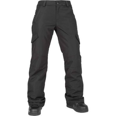 Volcom - Pantalon isolant de snowboard - Bridger Insulated Pant Black pour Femme - Taille XS - Noir - Publicité Volcom - Pantalon isolant de snowboard - Bridger Insulated Pant Black pour Femme - Taille XS - Noir - Publicité