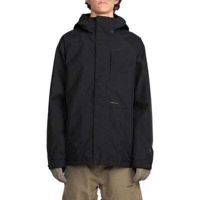 Volcom - Veste de snowboard en GORE-TEX ePE - Dua Insulated Gore-Tex Jacket Black pour Homme - Taille S - Noir - Publicité Volcom - Veste de snowboard en GORE-TEX ePE - Dua Insulated Gore-Tex Jacket Black pour Homme - Taille S - Noir - Publicité