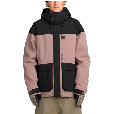 Volcom - Veste de snow imperméable et respirante - Kleveland Jacket Mauve pour Homme - Taille L - Violet - Publicité Volcom - Veste de snow imperméable et respirante - Kleveland Jacket Mauve pour Homme - Taille L - Violet - Publicité
