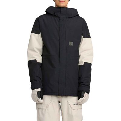 Volcom - Veste de snowboard imperméable et respirante - Primry Jacket Black pour Homme - Taille M - Noir - Publicité Volcom - Veste de snowboard imperméable et respirante - Primry Jacket Black pour Homme - Taille M - Noir - Publicité
