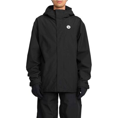 Volcom - Veste de snowboard imperméable et respirante - Buckthreeeighty Jacket Black pour Homme - Taille M - Noir - Publicité Volcom - Veste de snowboard imperméable et respirante - Buckthreeeighty Jacket Black pour Homme - Taille M - Noir - Publicité