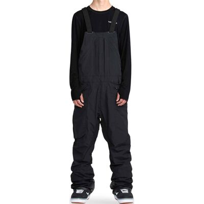 Volcom - Salopette de snowboard en GORE-TEX ePE - Rain Gore-Tex Bib Overall Black pour Homme - Taille S - Noir - Publicité Volcom - Salopette de snowboard en GORE-TEX ePE - Rain Gore-Tex Bib Overall Black pour Homme - Taille S - Noir - Publicité