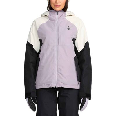 Volcom - Veste de snowboard imperméable et isolante - Agate Insulated Jacket Lavender W Aura pour Femme - Taille S - Violet - Publicité Volcom - Veste de snowboard imperméable et isolante - Agate Insulated Jacket Lavender W Aura pour Femme - Taille S - Violet - Publicité