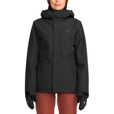 Volcom - Veste de snowboard imperméable et isolante - Bolt Insulated Jacket W Black pour Femme - Taille S - Noir - Publicité Volcom - Veste de snowboard imperméable et isolante - Bolt Insulated Jacket W Black pour Femme - Taille S - Noir - Publicité