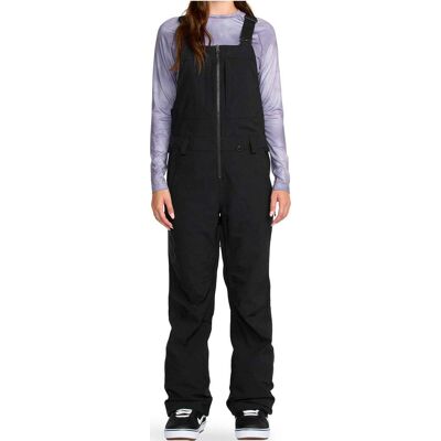 Volcom - Salopette de snow imperméable et respirante - Swift Bib Overall W Black pour Femme - Taille M - Noir - Publicité Volcom - Salopette de snow imperméable et respirante - Swift Bib Overall W Black pour Femme - Taille M - Noir - Publicité