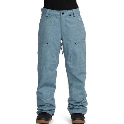 Volcom - Pantalon de snow imperméable et respirant - Pollock Pant W Denim pour Femme - Taille M - Bleu - Publicité Volcom - Pantalon de snow imperméable et respirant - Pollock Pant W Denim pour Femme - Taille M - Bleu - Publicité