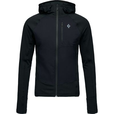 Black Diamond - Polaire isolante en PrimaLoft® - M Coefficient LT Hybrid Hoody Black-Black pour Homme en Nylon - Taille XL - Noir - Publicité Black Diamond - Polaire isolante en PrimaLoft® - M Coefficient LT Hybrid Hoody Black-Black pour Homme en Nylon - Taille XL - Noir - Publicité