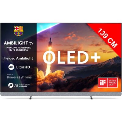 Philips 55OLED910 Ambilight OLED+ 144Hz - Publicité Philips 55OLED910 Ambilight OLED+ 144Hz - Publicité